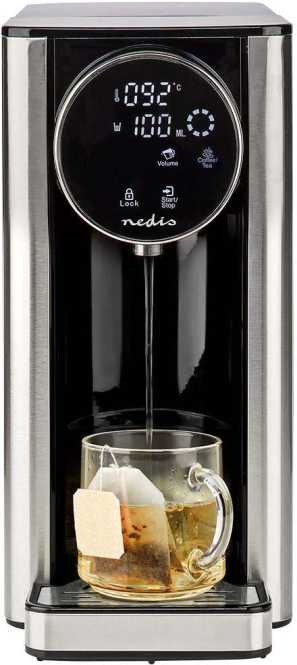 Heißwasserspender 2,7 Liter 2600W Aluminium / schwarz 