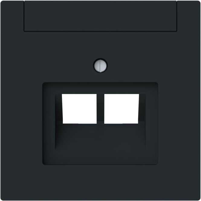 Zentralscheibe 2-fach, UAE mit Beschriftungsfeld 