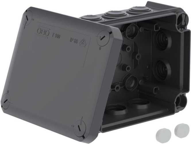 Kabelabzweigkasten T 100 SW Einsteckdichtung 