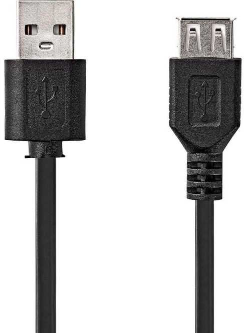 USB-A Verlängerungskabel rund 2m 