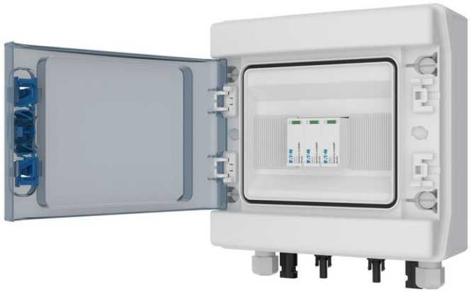 PV DC SPD Überspannungsschutzbox 1IN+1OUT Typ 12 MC4 