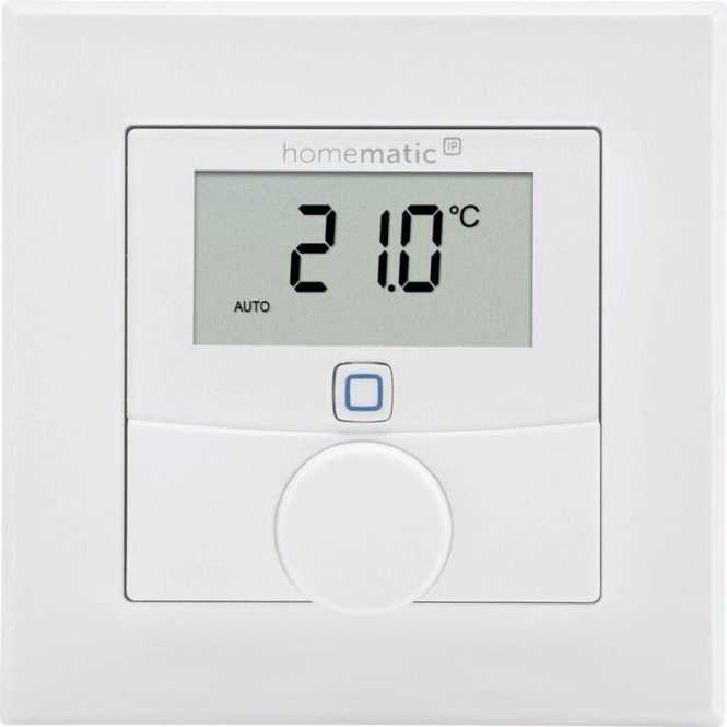 Wired Wandthermostat mit Luftfeuchtigkeitssensor 
