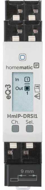Schaltaktor für Hutschienenmontage HmIP-DRSI1 