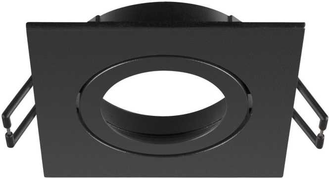 NEW TRIA 68 Deckeneinbauring L: 8,2 B: 8,2 H: 2,6 cm IP 20 schwarz 