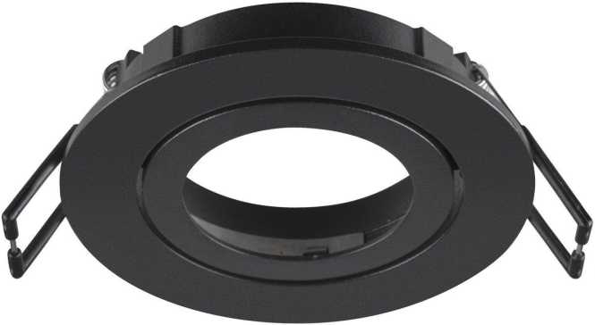 NEW TRIA 68 Deckeneinbauring D: 8,2 H: 2,6 cm IP 20 schwarz 
