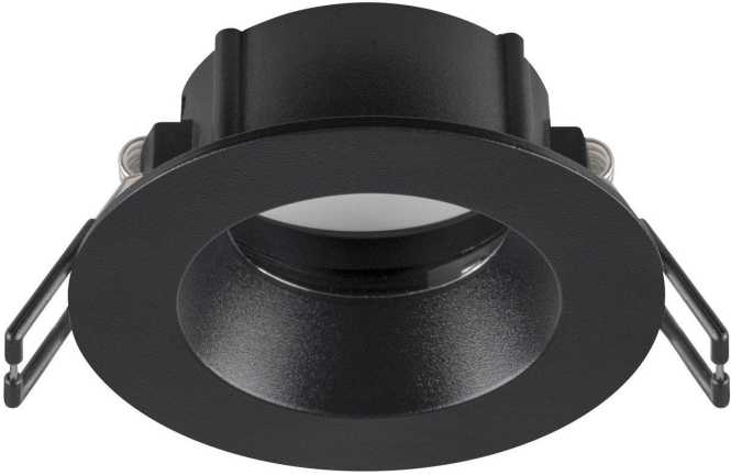 NEW TRIA 68 Deckeneinbauring D: 8,2 H: 3,4 cm IP 65 schwarz 