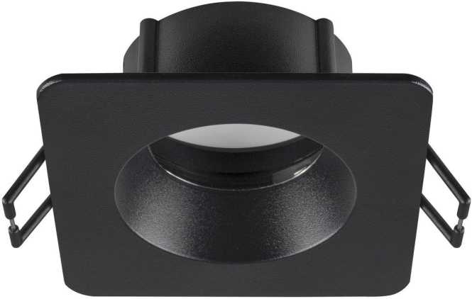 NEW TRIA 68 Deckeneinbauring L: 8,2 B: 8,2 H: 3,4 cm IP 65 schwarz 