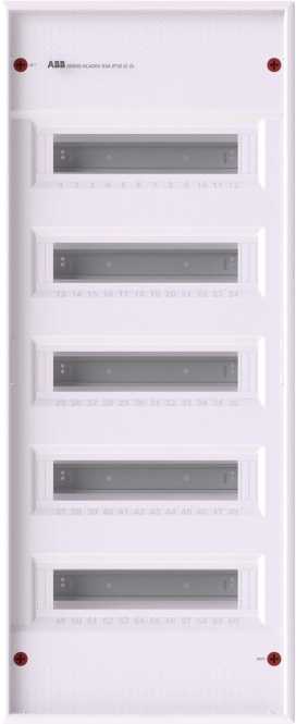 Stromkreisverteiler  Aufputz  60 PLE 5-reihig IP30 ohne Tür AK600 