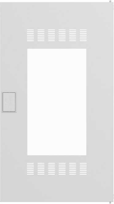 Tür 3RE wifi mit Lüftungsöffnungen und Kunststoffeinsatz AK600 