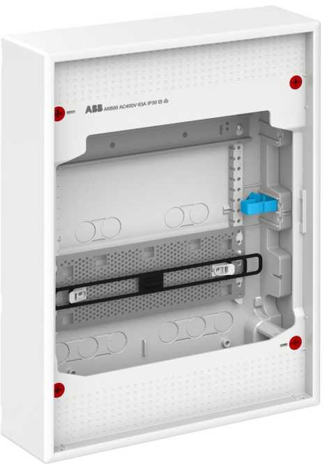 Multimedia unit Aufputzmontage 24 PLE 2-reihig 