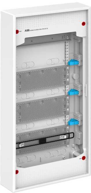 Multimedia unit Aufputzmontage 48 PLE 4-reihig 