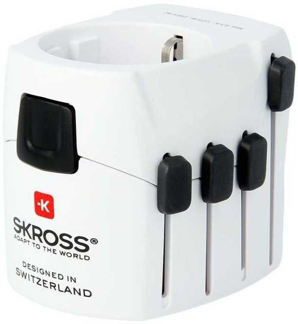 Reiseadapter World PRO Geerdet 