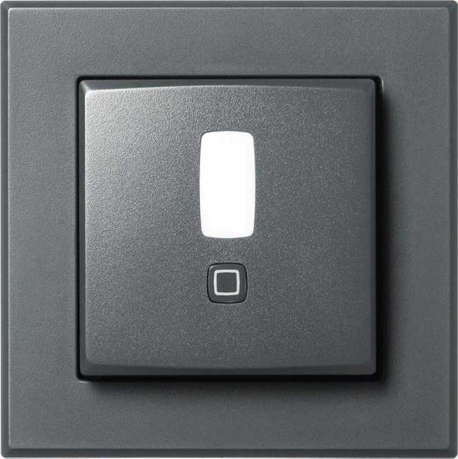 Bewegungsmelder im 55er-Rahmen - innen anthrazit 