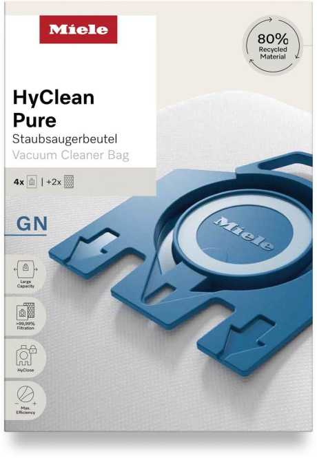 Staubsaugerbeutel HyClean Pure GN 