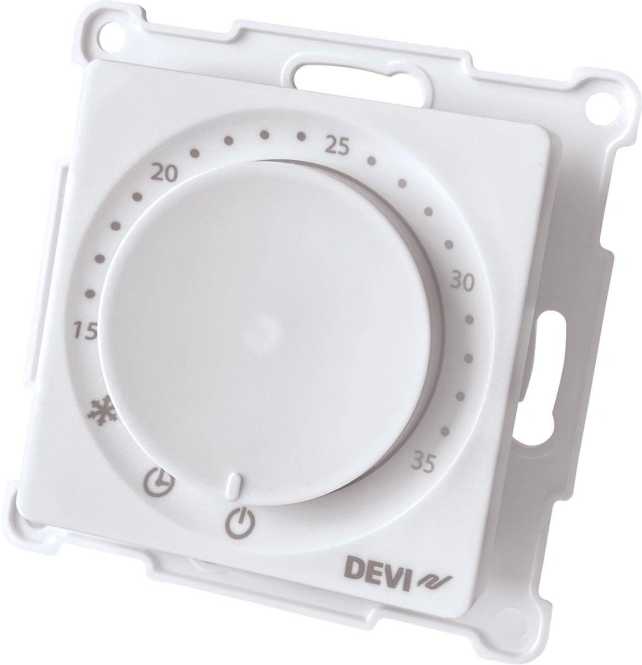 Thermostat mit Raum- und Bodenfühler zur Regelung elektrischer Fußbodenheizungen 