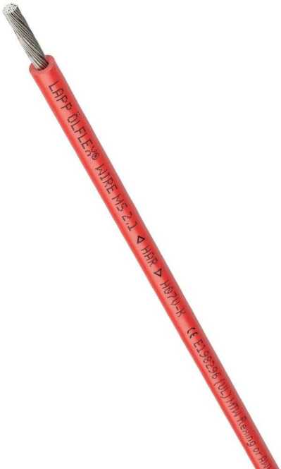 International approbierte Verdrahtungseinzelader 2,5 mm² rot GK 900m 