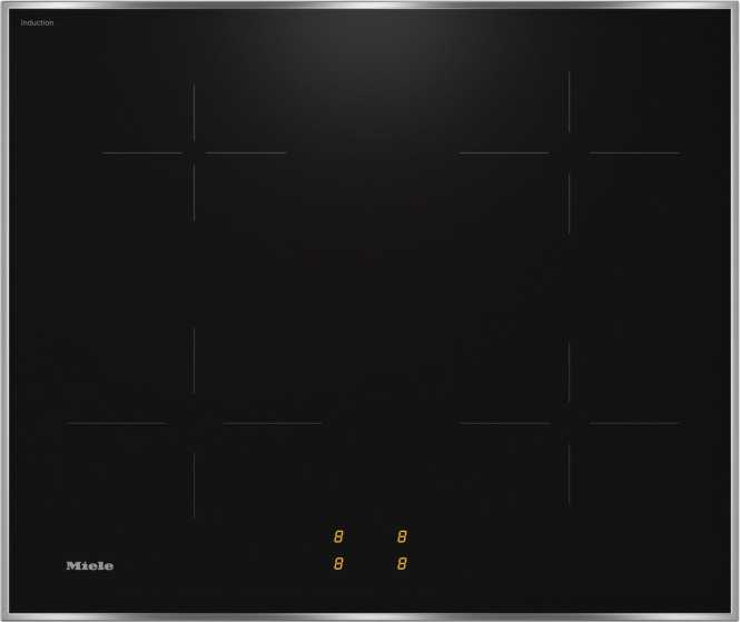 Induktionskochfeld KM 7061 FR Edelstahlrahmen 