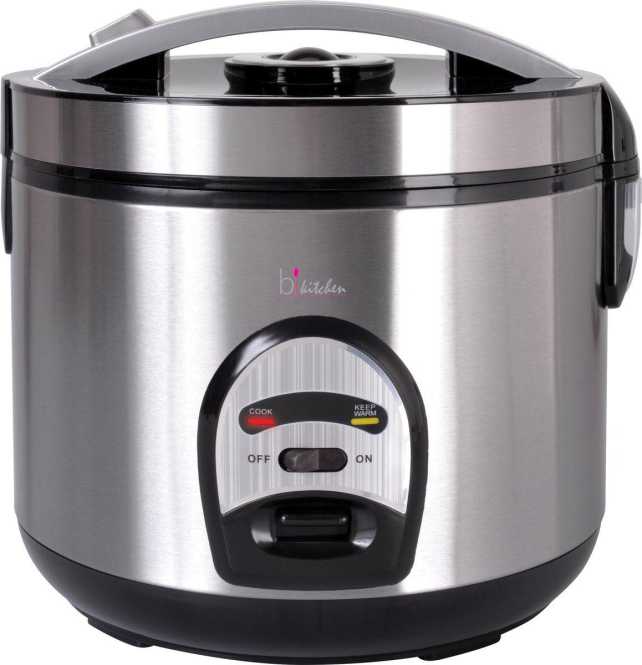 Reiskocher cook 200 Edelstahl 