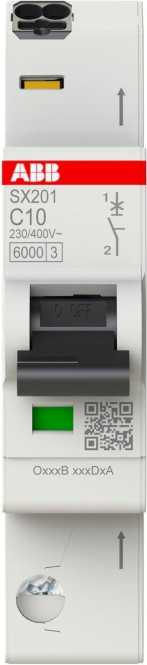 LS-Schutzschalter 1-polig 6kA C-Char 10A 1TE 