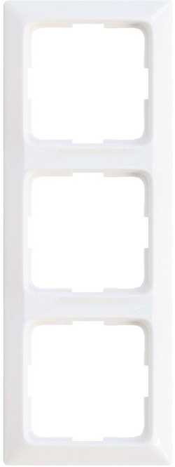 Rahmen 3-fach Creo ultraweiß 