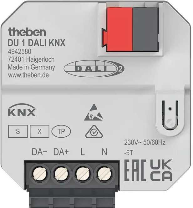 KNX DALI Aktor 1-fach Unterputz 