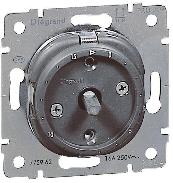 Einsatz Zeitschalter 0-15 Minuten 