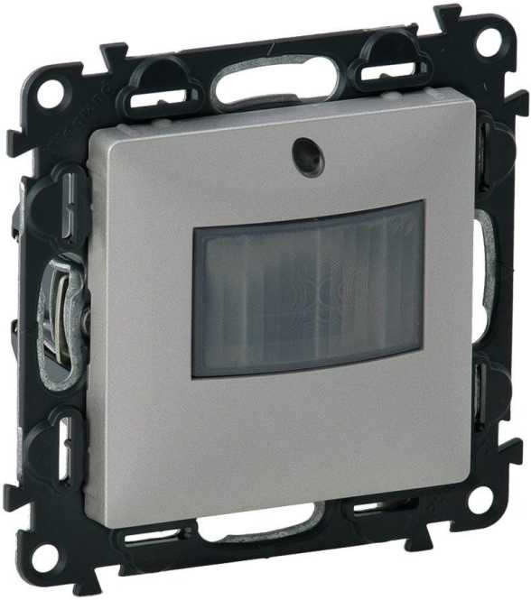 VALENA LIFE 3-Leiter Bewegungsmelder 170° 500W LED Farbe: Aluminium 