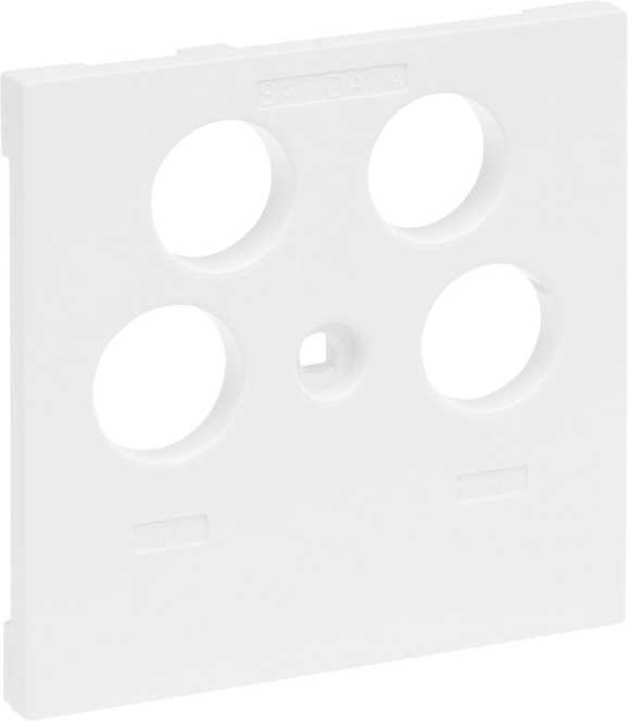 SEANO Abdeckung TV-R-SAT-SAT für Fremdfabrikate Farbe: Ultraweiß 