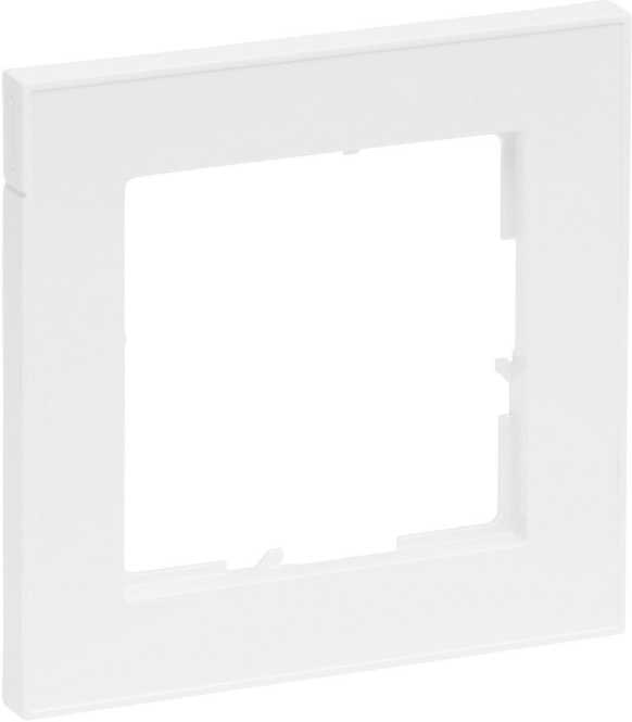 SEANO+ 1-fach Rahmen in der Farbausführung Ultraweiß 