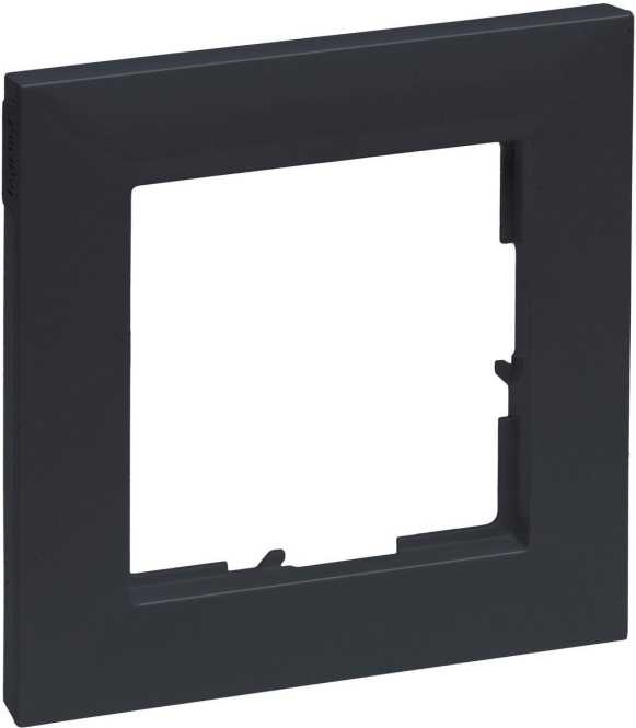SEANO 1-fach Rahmen in der Farbausführung Anthrazit lackiert 