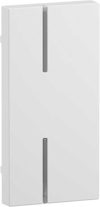 Seano 1-modulige Tastenabdeckung MyHome ohne Symbol Farbe Ultraweiss 