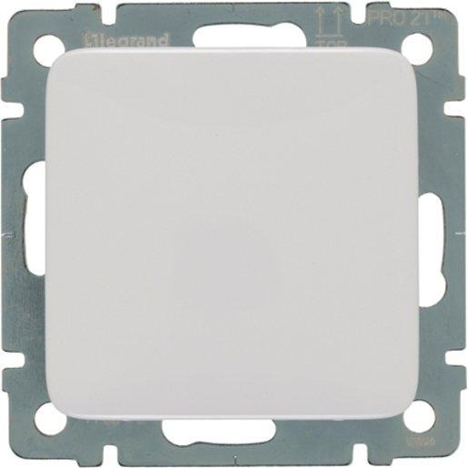 Blindabdeckung mit Tragring Creo ultraweiß 