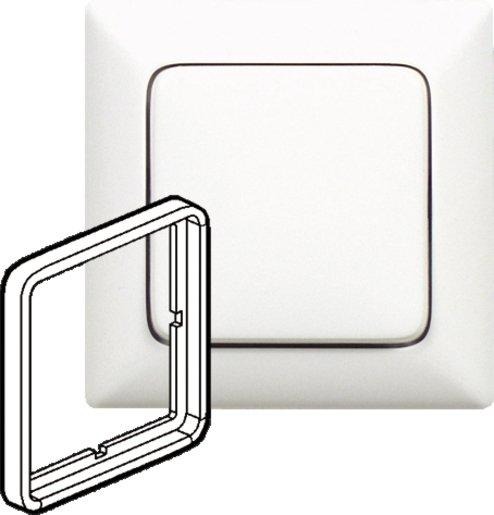 Zwischenrahmen 50 x 50 Creo ultraweiß 