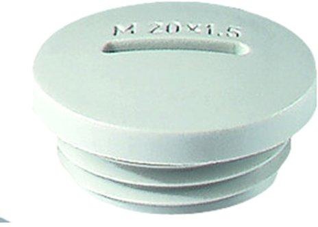 Verschlussschraube 10.2015PA7035 M20x1,5 hellgrau 