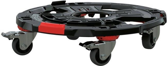 XB 500 APR - Adapterplatte - Roller mit 4 Transportrollen inkl. Feststellbremse 