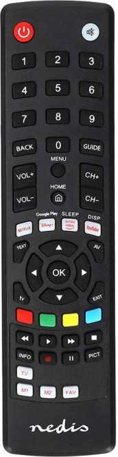 Universal-Fernbedienung Amazon Prime Disney+ Google Play Netflix Youtube Button 