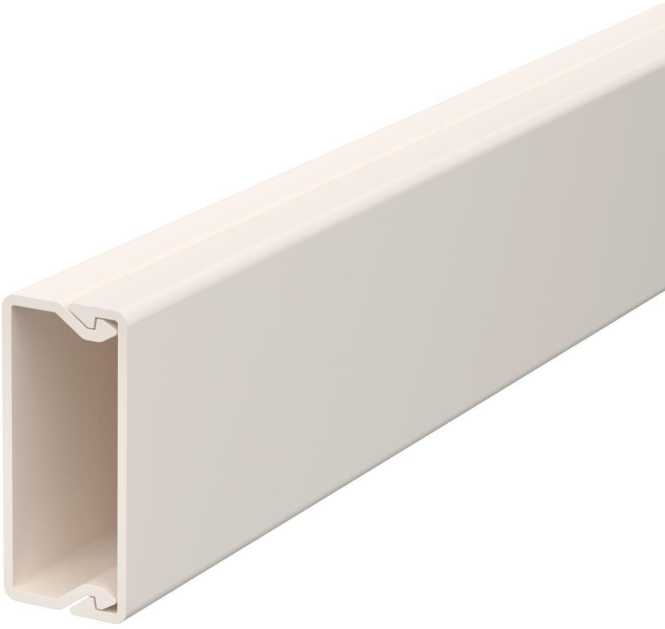 Leitungsführungskanal mit Bodenlochung 15x40 mm cremeweiß 