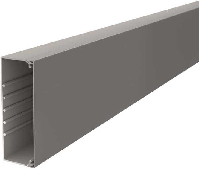 Leitungsführungskanal mit Bodenlochung 60x170 mm steingrau 