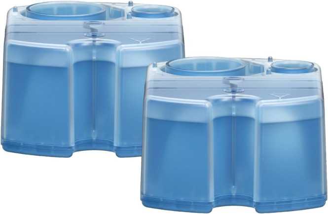 Reinigungskartusche 2-er Pack für Braun Rasierer 