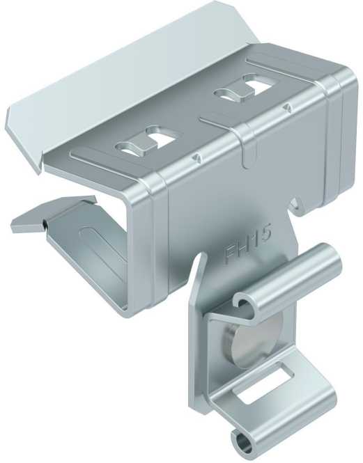 Trägerklammer für Kabelbinder bis 8 mm 10-15mm Stahl Zinklamelle 