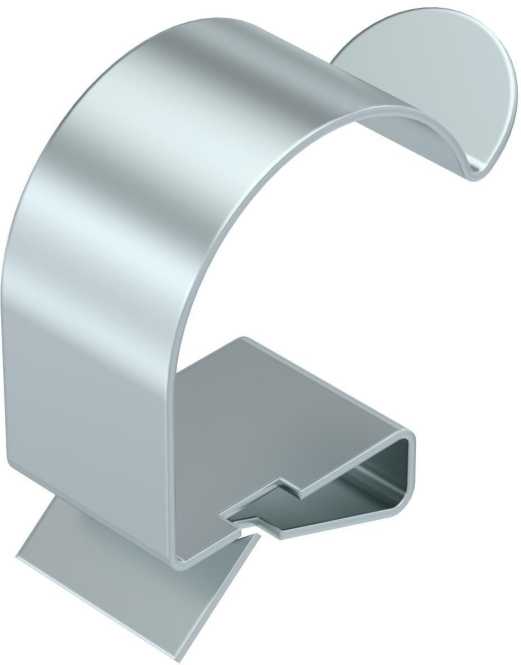 Trägerklammer für Kabel 25-30mm 1-4mm Stahl Zinklamelle 