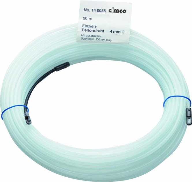 Kabel-Einziehdraht Perlon 15m ca. 130mm lang Zugfestigkeit 900N 