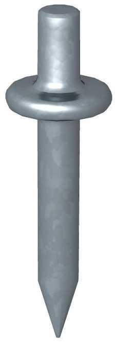 Dübel Einschlagdübel ohne Gewinde L18mm St 