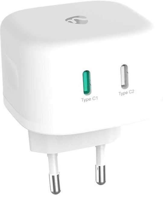 Netzladegerät 45 W Schnellladefunktion 2x USB-C 