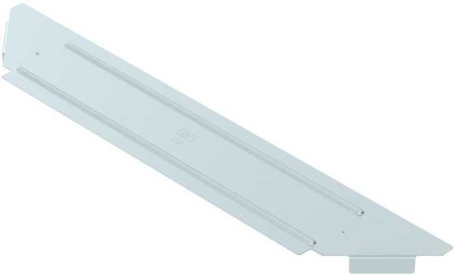 Deckel für Anbau-Abzweigstück B300mm Stahl bandverzinkt 