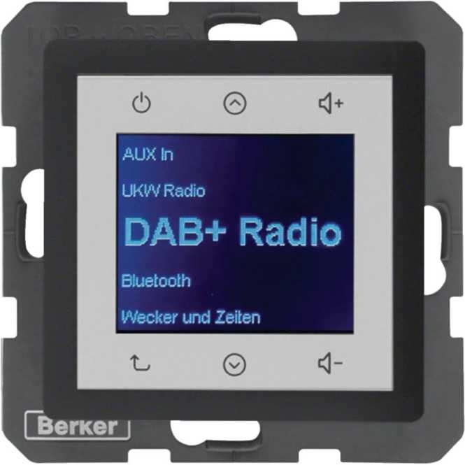 Radio Touch UP DAB+, Bluetooth Q.x anthrazit samt 