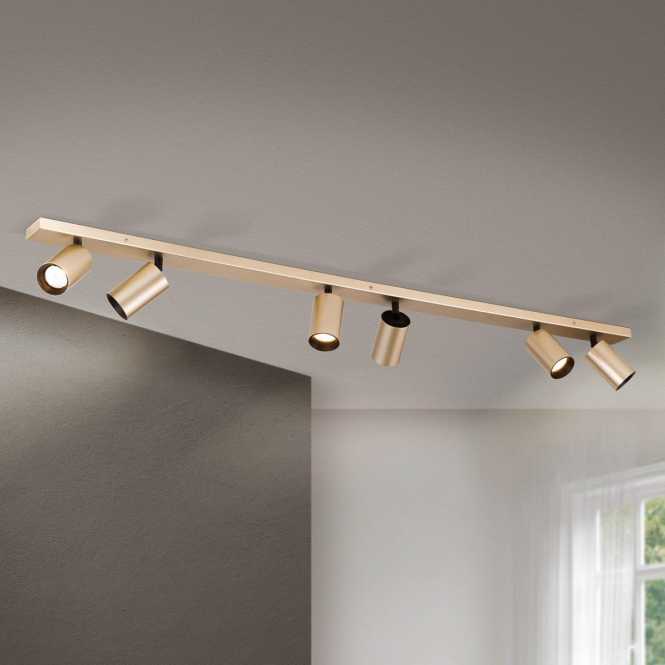 Deckenleuchte SEAN Str 10-493 6 gold-matt exkl. GU10 13W 