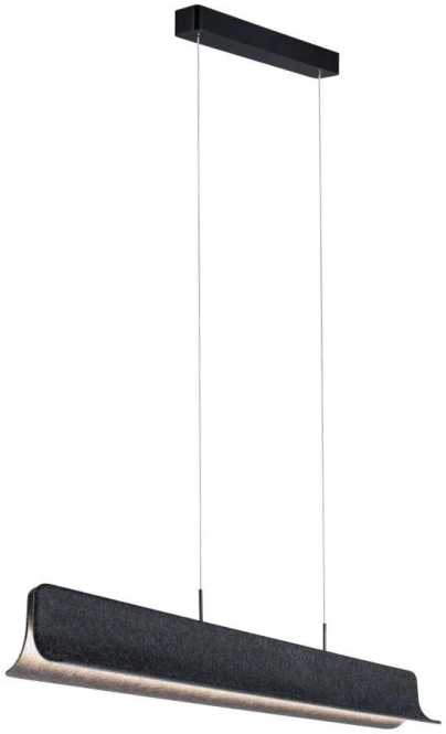 LED Pendelleuchte 3-Step-Dim Noyan 2x24W Anthrazit 