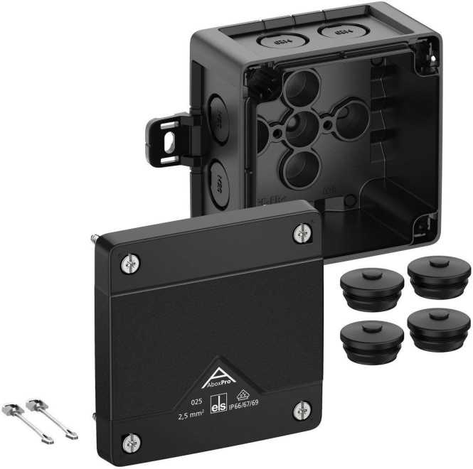 Abzweigkasten IP66/IP67 max. 2,5² IK09 SK II Ui 1000V AC Ui 1000V DC DLG DNV VDE 