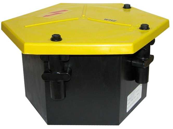 WHZ-Fühlertopf mit Klemmblock 